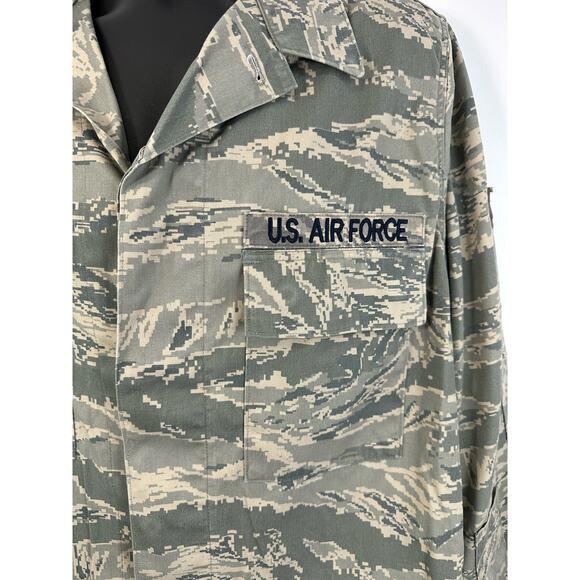 Military Airforce Digital Camo Button Up Long Sleeve Size 42XL - Picture 5 of 9